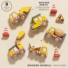 Le Toy Van Wooden Construction Vehicles Set Tv442