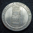 Regency Resort Casino  1 One Dollar Gaming Token Chip Peace Silver Dollar