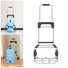 Industrial Folding Hand Truck Dolly Cart Foldable Moving Cart With Wheels 275lbs