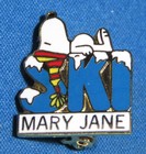 Mary Jane Colorado Snoopy Ski Pin
