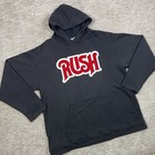 Rush Backstage Club Hoodie Xxl 2xl Showtech Merchandising Inc  Neil Peart Black