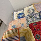 Vintage Lot Of 13 Used Pot Holders 