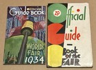1933 Chicago World Fair Century Of Progress Large Souvenir Ephemera Lot