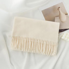 Winter Warm Cashmere Scarf For Women Men Tassels Shawl Wraps Soft Lightweight So