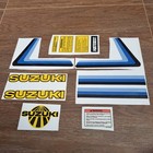Sticker Decal Suzuki Rm 125 1979 Custom Side Cover Fuel Tank