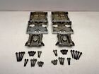 99-16 Harley Touring Softail Cylinder Head Rocker Box Arms W  Chrome Covers
