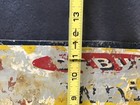 Vintage Debus White Enriched Bread Advertising Sign 2 Sided Rare Original 