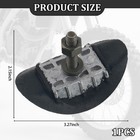 1 6  Motorcycle Rim Lock motorcycle Wheel Lock For Rim With Molded Rubber Blo   