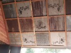 Reclaimed Corrugated Metal Sheet 2x2 Drop Ceiling Tile Restaurant Decor