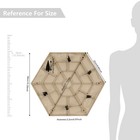 Garden Stepping Stones - Set Of 8 Hexagon Outdoor Decor 17 72  Beige