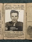 Original Wwii Us Army Air Corps 1942 Id Card
