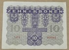 Austria          Ten  10  Kronen Banknote  january 2  1922 