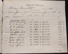 1911 To 1919 Knights Of Pythias Officers Roll Book Crockett  Texas Very Scarce  
