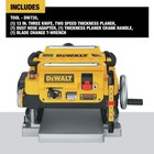 Dewalt Dw735r 13  3-knife 2-speed Thickness Corded Planer Certified Refurbished