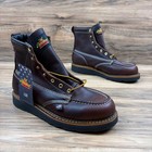 Thorogood American Heritage Mens 9ee Wide Soft Moc Toe Usa Walnut Boots 814-4266
