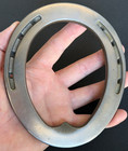 Delta Egg Bar  3 Steel Horseshoe Farrier Therapeutic Horse Shoe 6 25 