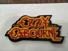 80s Vintage 1982 Ozzy Osbourne Embroidered Stitched Iron Or Sew On Patch 4  X 2 