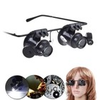 20x Magnifying Magnifier Glasses Magnifaction Jeweler Watch Repair Led Light New