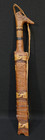 Antique Indonesia Borneo Tribal Mandau Dayak Fighting Sword   Decorative Sheath