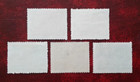 Full Set Unused E China 1949 Chu Tak Mao Troops With Flag Stamps Mnh Sc 5l77-81