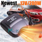 12v Car Vehicle Portable Ceramic Heater Heating Cooling Fan Defroster Demister