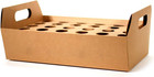 Wedding Confetti Cone Stand Box  30 Pack  Blank Kraft  1