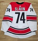Carolina Hurricanes Mic Team Issued Adidas Authentic Jersey 58