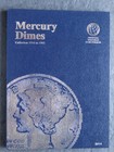 Set Of 4 - Whitman Mercury Roosevelt Dime Coin Folders Number 1-4 1916-2025 Book
