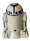 A Vintage 1977 R2d2 Ceramic 8    Coin Bank W plug Star Wars 20th Century Fox