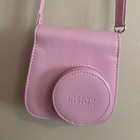 Fujifilm Instax Mini Instant Film Camera Case Flamingo Pink Euc