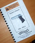 Walther Ppk Ppk s Pistol Owners Instruction Gun Manual