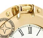 Brass Navigation Marine Ship Porthole Brass Wall Decor Clock 9 Inch Best Gift Mn