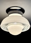 Antique vintage Art Deco    mini    1930s-50s Atomic Space Age Ceiling Light Fixture