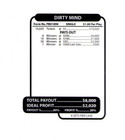 Pull Tab Tickets - Jar Tickets - Game - Dirty Minds - 10 020 Ct