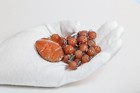 Antique Qing Dynasty Old Tibetan Chinese Carnelian Pema Raka Dzi Beads Necklaces