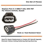 4pc Spark Plug Ignition Coil Connectors W  Wiring For Nissan Altima Sentra  Etc
