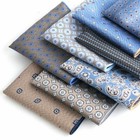 Pocket Square Suits Hanky For Men Plaid Mens Handkerchiefs Casual