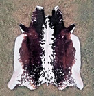 100  Real Tricolor Cowhide Rugs Area Cow Hair On Skin Floor Rug Size 60x60  Mj02