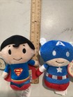 Lot Of 6 Hallmark Itty Bittys Marvel Plush Toys