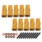 1u3202 Bucket Teeth With Pins 8e6208 Retainers 8e6209 For J200 Series - 10 Pk