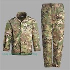 Kids Boys Girls Army Combat Military Uniform Tactical Jacket Shirts Pants Sets