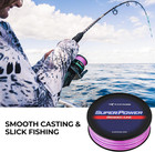 Superpower Braided Fishing Line - Abrasion Resistant Braided Lines     Incredible
