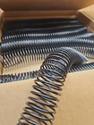 100 Plastic Spiral Binding Coil 25mm 4 1 12  Black