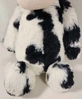Jellycat London Bashful Cow Calf 12  Bean Bag Plush Black White Stuffed Animal 
