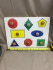 Melissa   Doug Shapes Sound Puzzle Wooden Puzzle 8 Piece Sound And Shapes
