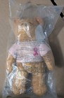 Vintage 2001 Avon Breast Cancer Awareness Crusade Mini Teddy Bear Mip Sealed