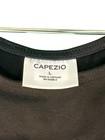 Capezio Womens Black Ballet Leotard L Cotton spandex Scoop Neck Tank Style