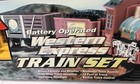 Fast Lane 18pc  Battery Operated Western Express Train Set With Track 2002