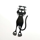 Black Cat Bookmark Cute Kitten Page Marker Gift For Book Lovers