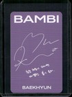 Exo Baekhyun - Bambi Album Official Photocard Kpop